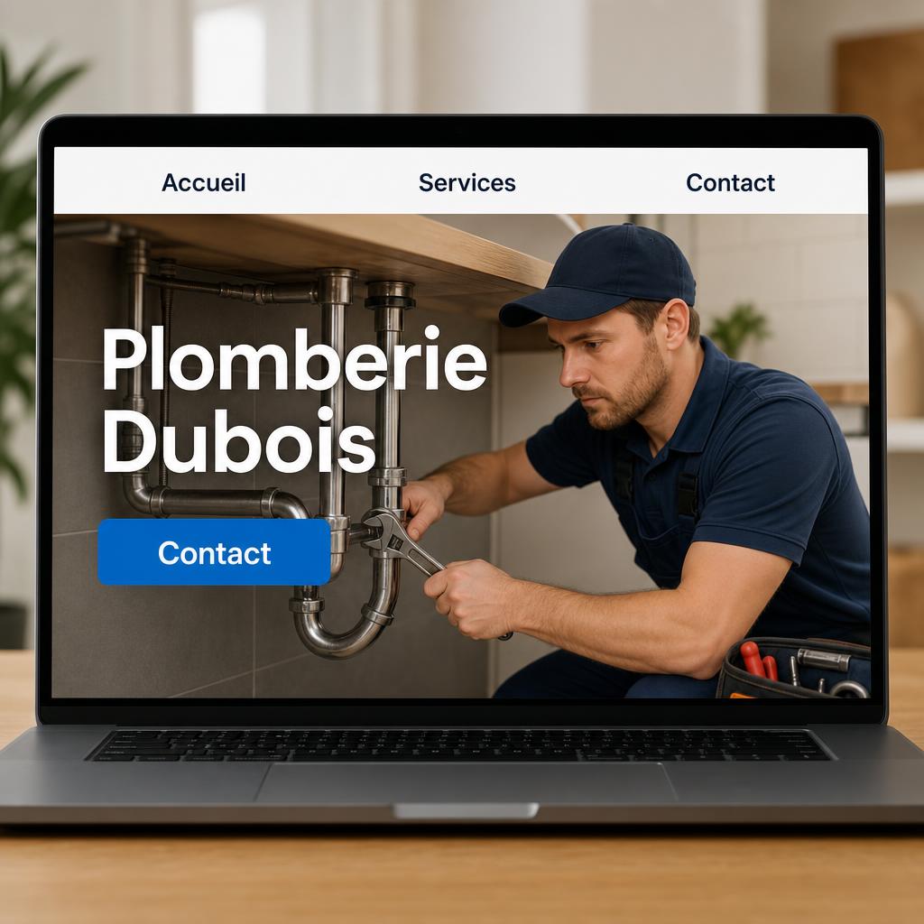 Site internet — Plomberie Dubois